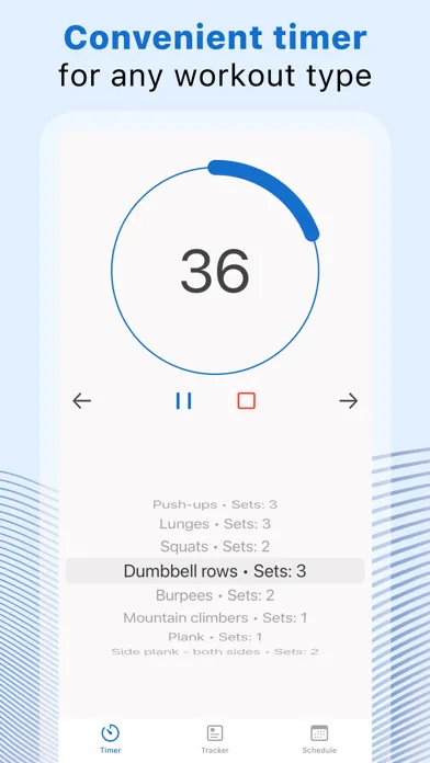 ProtoFit: Timer for Workouts स्क्रीनशॉट