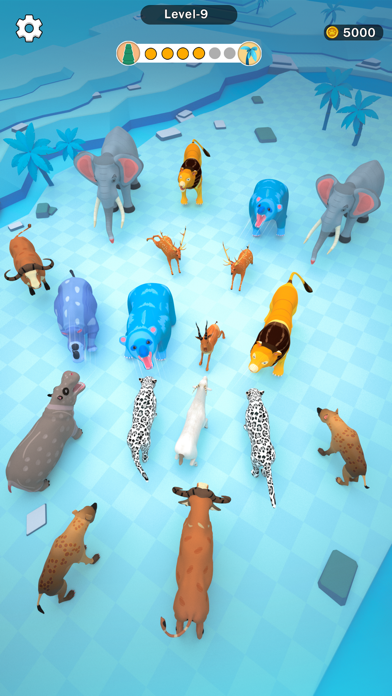 Merge Animal - Dinosaur Fight سکرین شاٹس