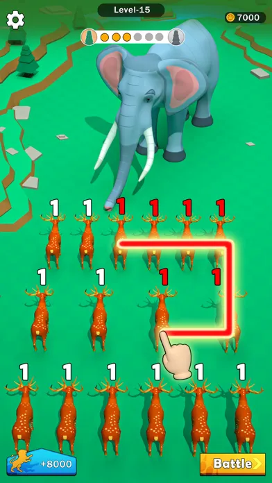 Merge Animal - Dinosaur Fight Screenshots