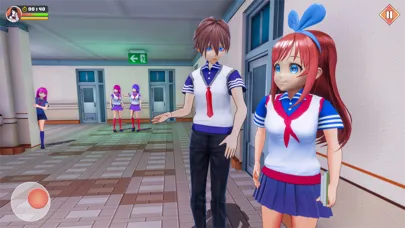 Anime School Girl Love Life 3D স্ক্রিনশট