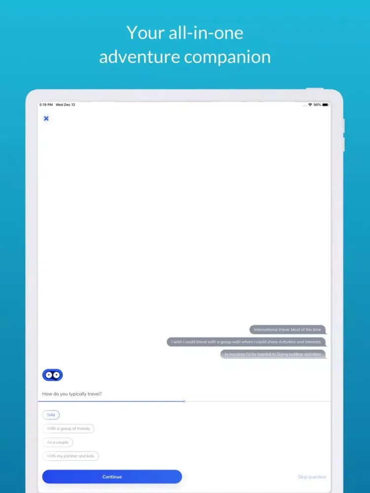 UIQ Travel Tours & Attractions iPad  スクリーンショット