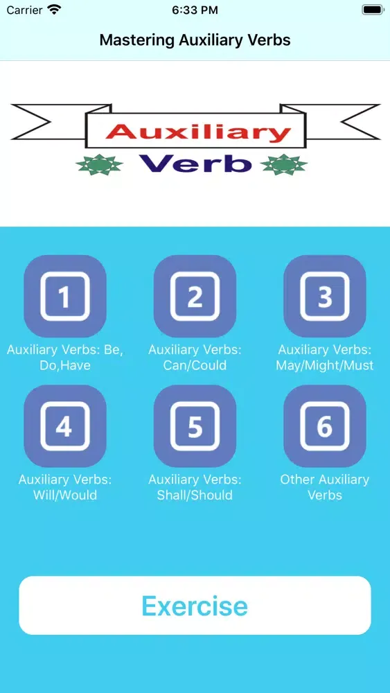Mastering auxiliary-verbs Gram應用截圖