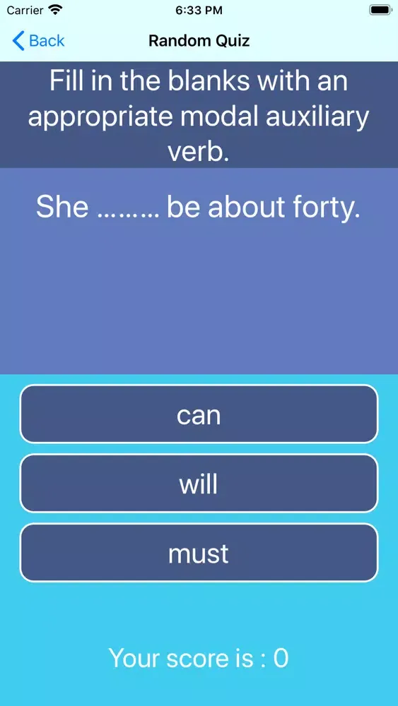 Mastering auxiliary-verbs Gram應用截圖