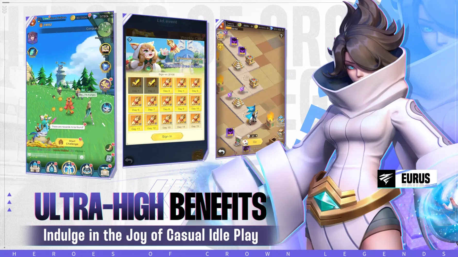 Heroes of Crown: Legends Screenshots