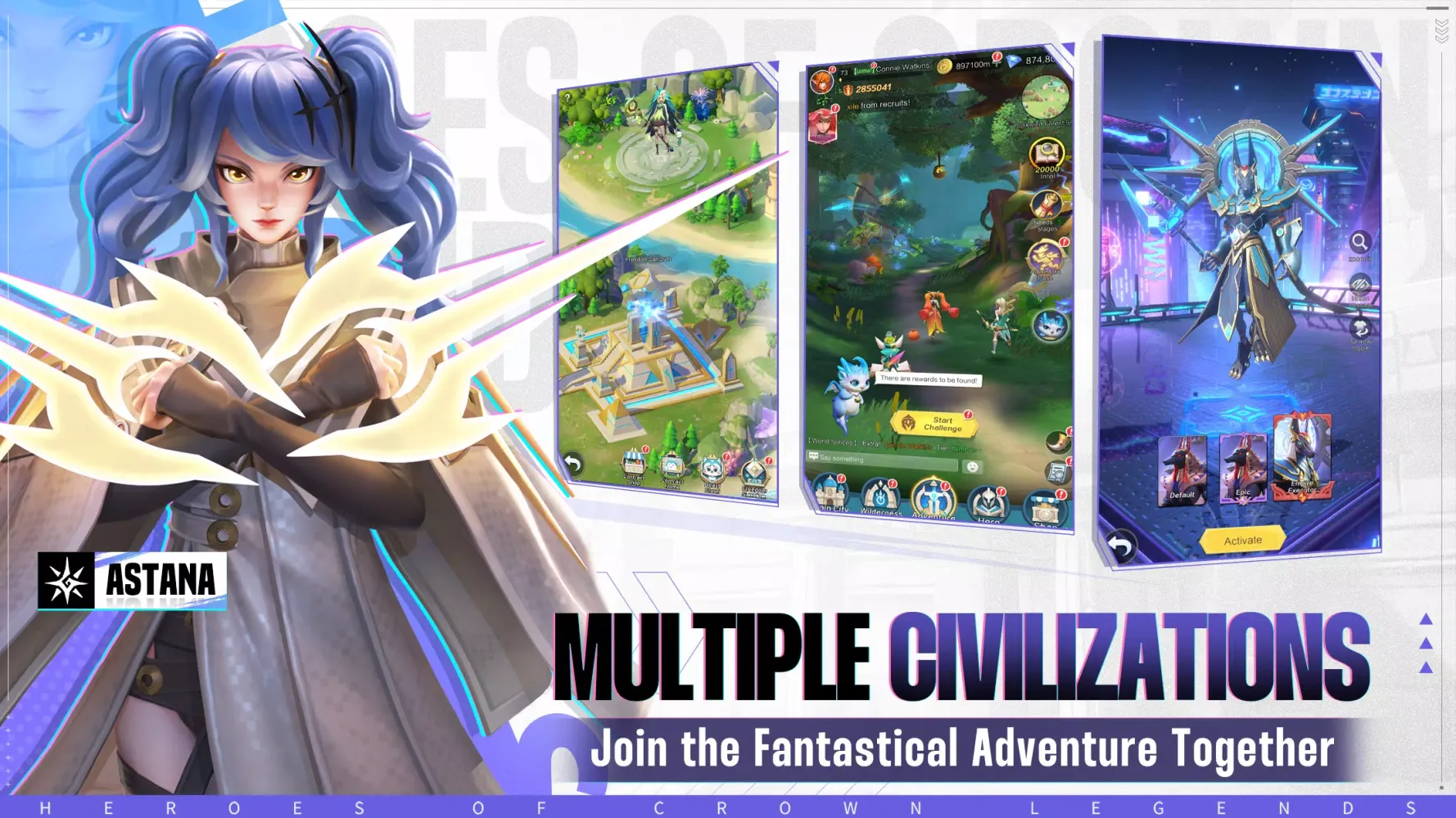 Heroes of Crown: Legends Screenshots