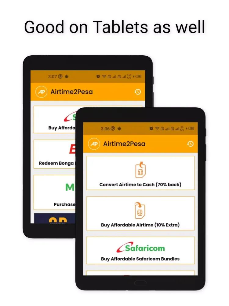 Airtime 2 Pesa Screenshots