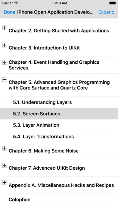 Screenshot di CHM Sharp
