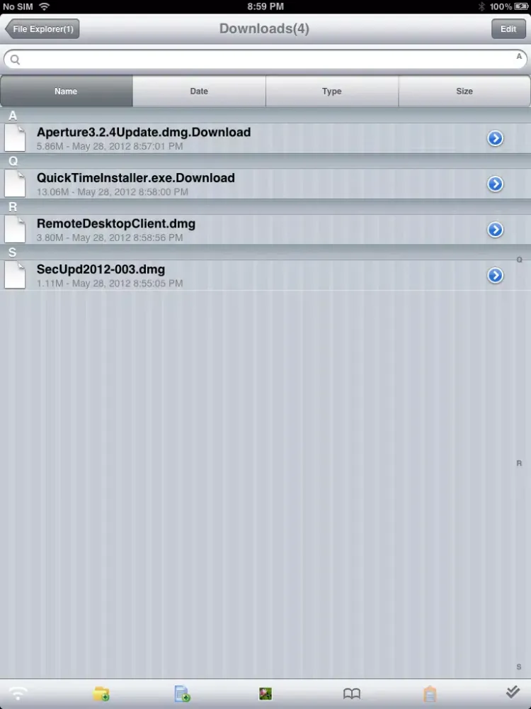 iGet Sharp iPad  Ekran Görüntüleri