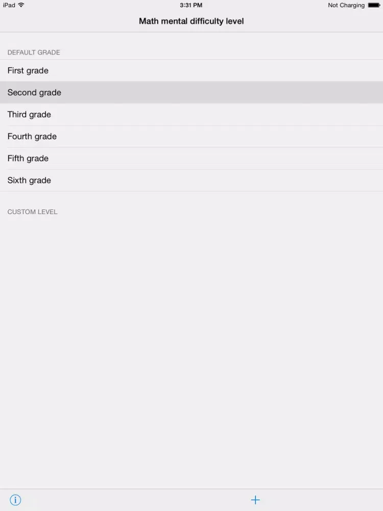 Kids Math Mental iPad 應用截圖