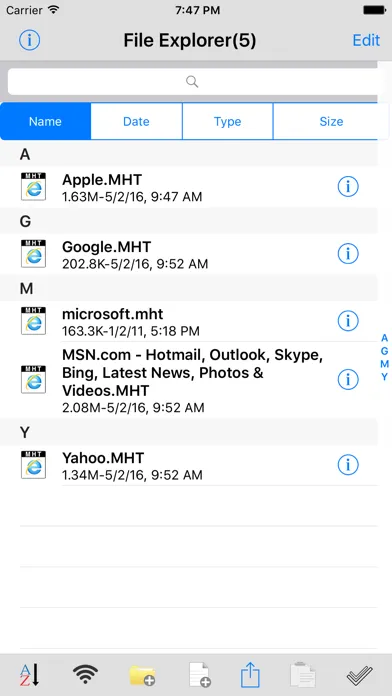 Mht Browser स्क्रीनशॉट