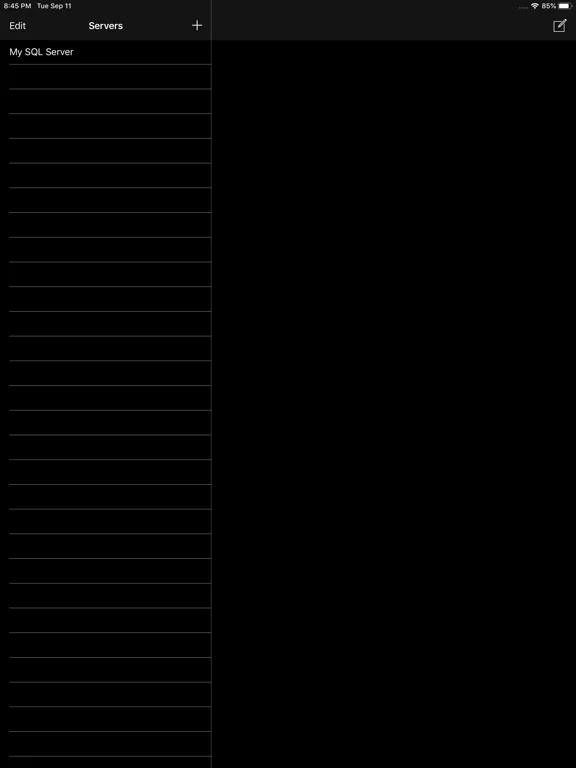 SQL Studio iPad 应用截图