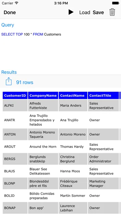 SQL Studio应用截图