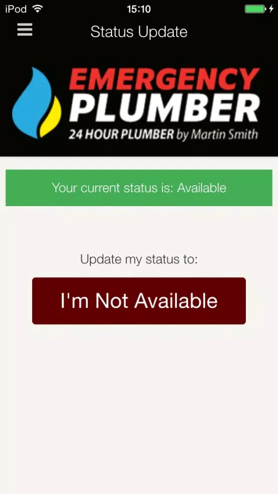 Capturas de pantalla de Emergency Plumber App