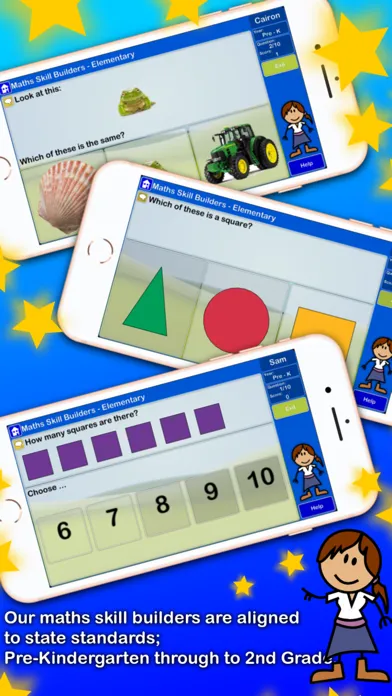 Скриншоты Maths, age 4-8 (US) Lite