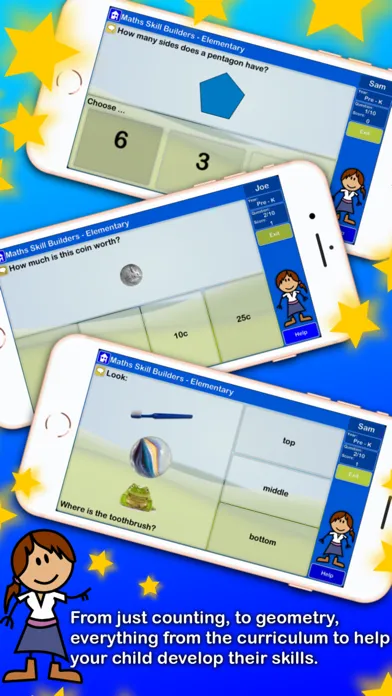 Скриншоты Maths, age 4-8 (US) Lite