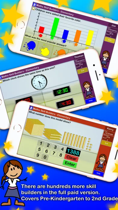 Скриншоты Maths, age 4-8 (US) Lite