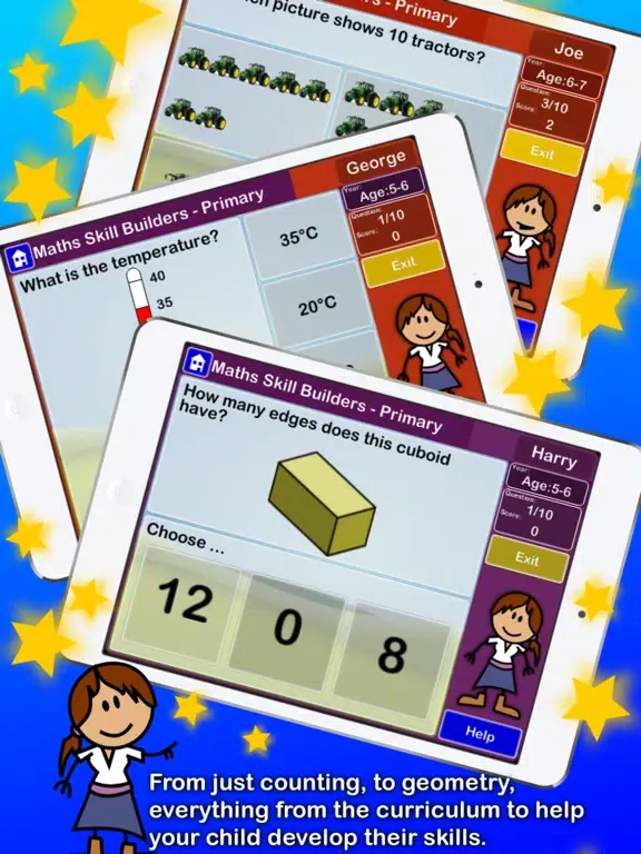 Screenshot di Maths, age 4-8 iPad 