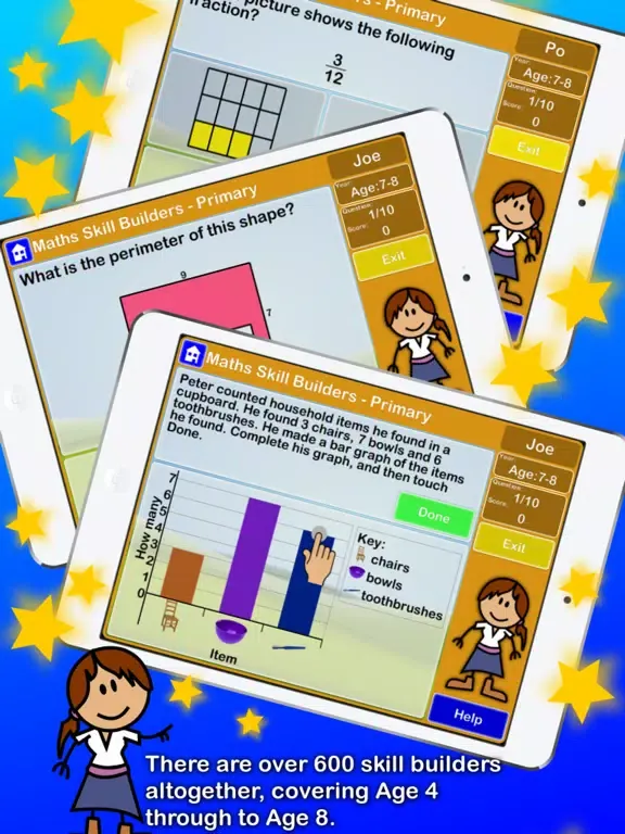 Screenshot di Maths, age 4-8 iPad 