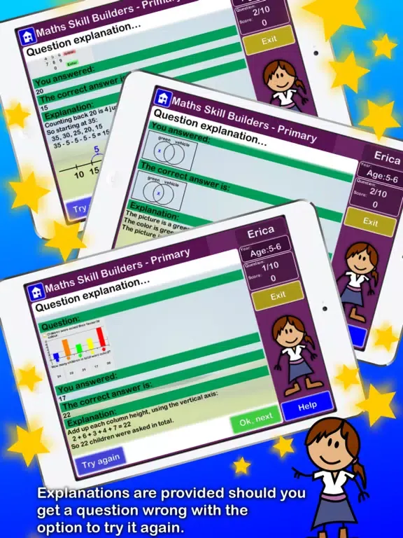 Screenshot di Maths, age 4-8 iPad 