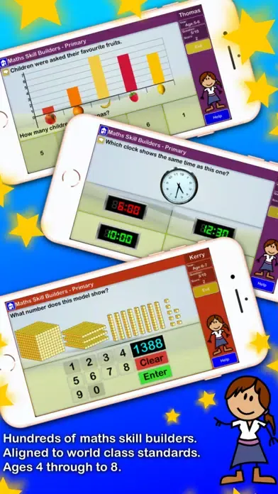 Screenshot di Maths, age 4-8