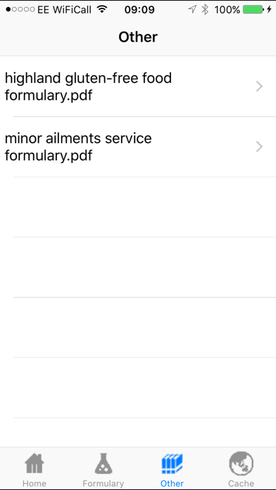 NHS Highland Formulary應用截圖
