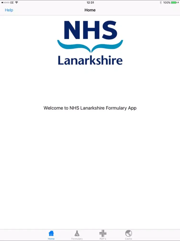 Capturas de tela do Lanarkshire Formulary iPad 