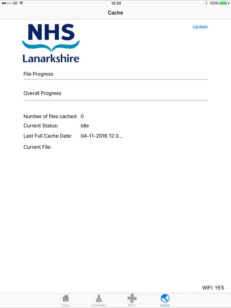 Capturas de tela do Lanarkshire Formulary iPad 