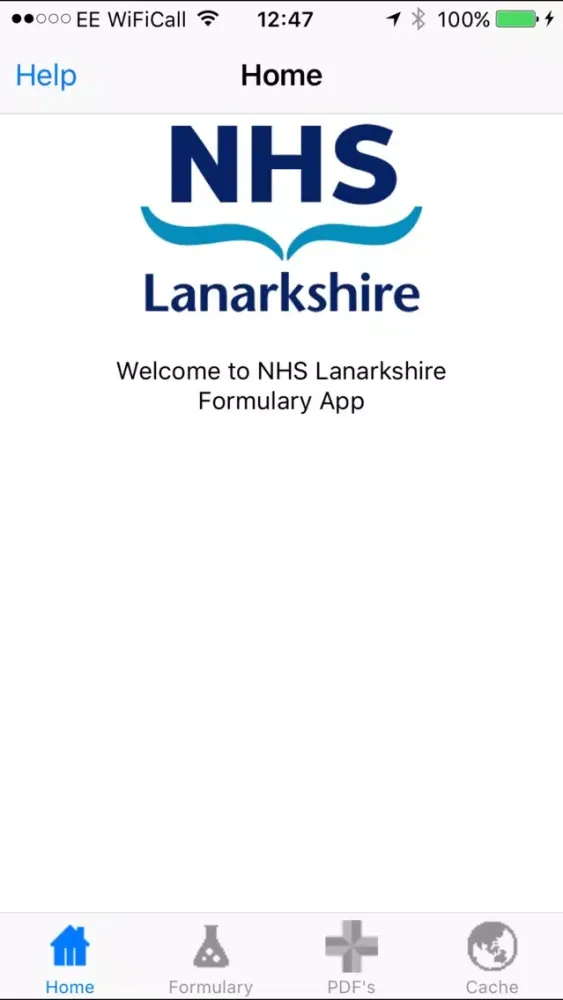 Capturas de tela do Lanarkshire Formulary