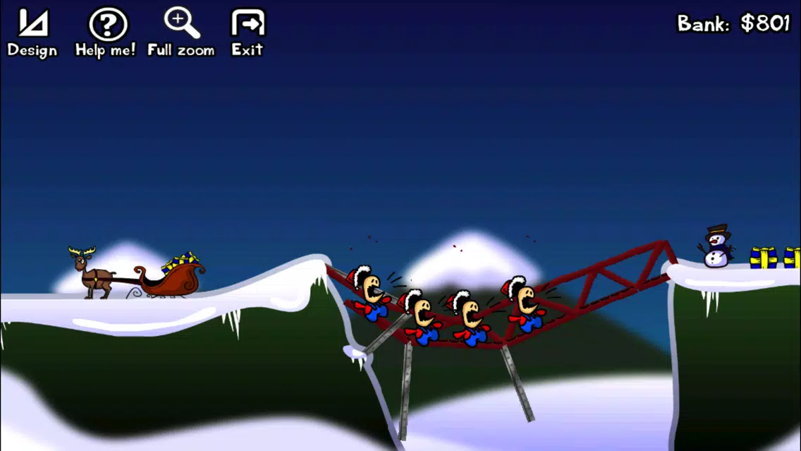 Cargo Bridge Xmas Screenshots