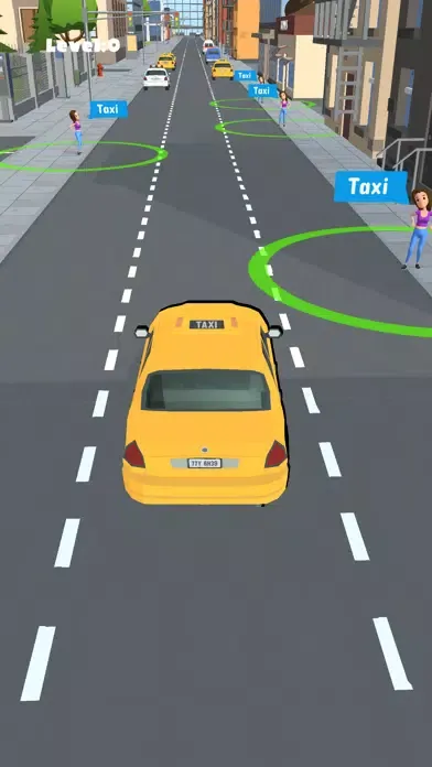 Captures d'écran de Taxi Please