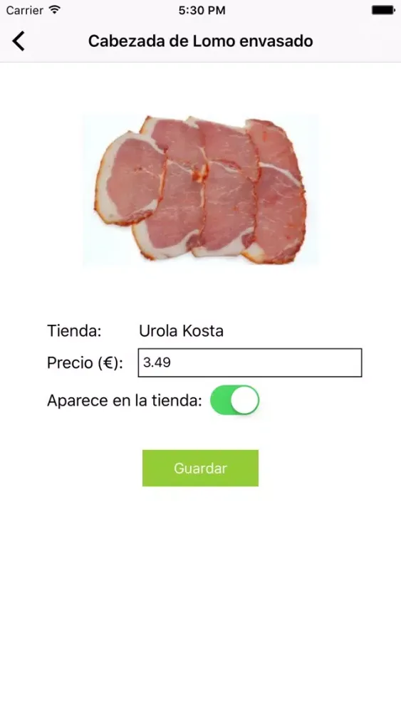 Captures d'écran de Baserritik Productores