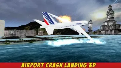 Airport Crash Landing 3D - City Plane Pilot Simulation سکرین شاٹس