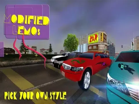 Capturas de tela do Limo Simulator 2015 Party Duty 3D Free iPad 