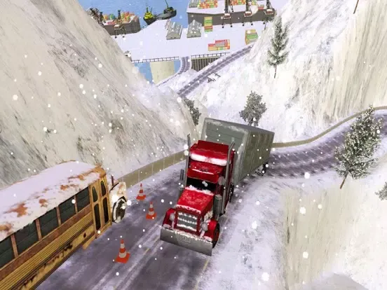 Grand Snow Truck Simulator : Cargo Truck Driver 3D iPad  스크린샷