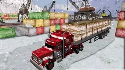 Grand Snow Truck Simulator : Cargo Truck Driver 3D 스크린샷
