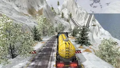 Grand Snow Truck Simulator : Cargo Truck Driver 3D 스크린샷