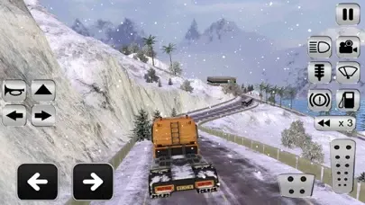 Grand Snow Truck Simulator : Cargo Truck Driver 3D 스크린샷