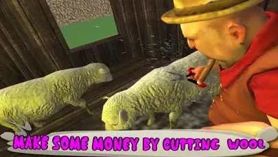 Tangkapan skrin Sheep Run Dog Simulator 3D: Farm Lamb and Wool Transport through Transporter truck and Airplane