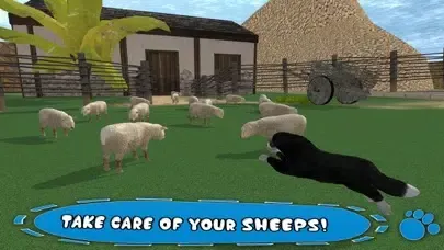 Tangkapan skrin Sheep Run Dog Simulator 3D: Farm Lamb and Wool Transport through Transporter truck and Airplane