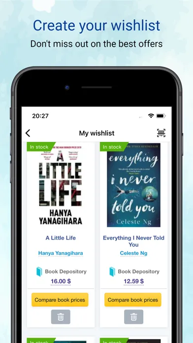 Capturas de pantalla de Bookstores.app: compare prices