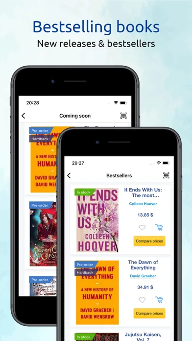 Capturas de pantalla de Bookstores.app: compare prices