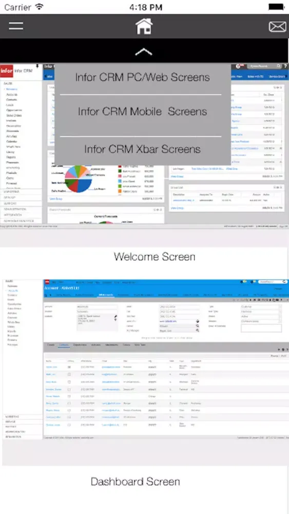 تصاویر iCRM Info