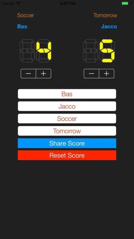 uKeepScore One Watch應用截圖