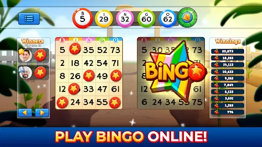 Tangkapan skrin Bingo Pop: Play Live Online