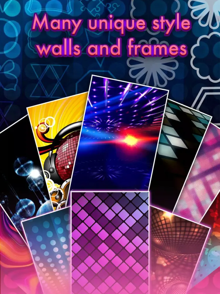 Blur Lockscreen Background in Disco Style Pro iPad  스크린샷