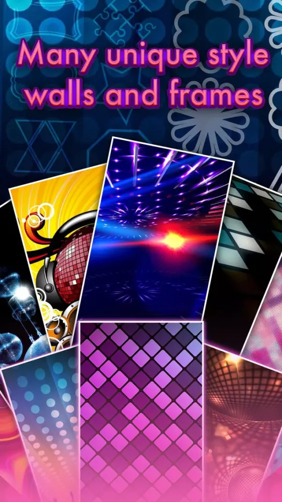 Blur Lockscreen Background in Disco Style Pro 스크린샷
