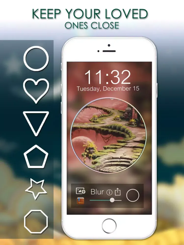 Fairy Tales Picture Blur Effects Maker iPad  Screenshots