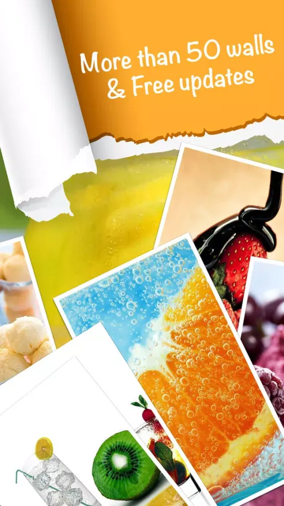Food and Drink Photo Blur Screen Maker Pro Screenshots