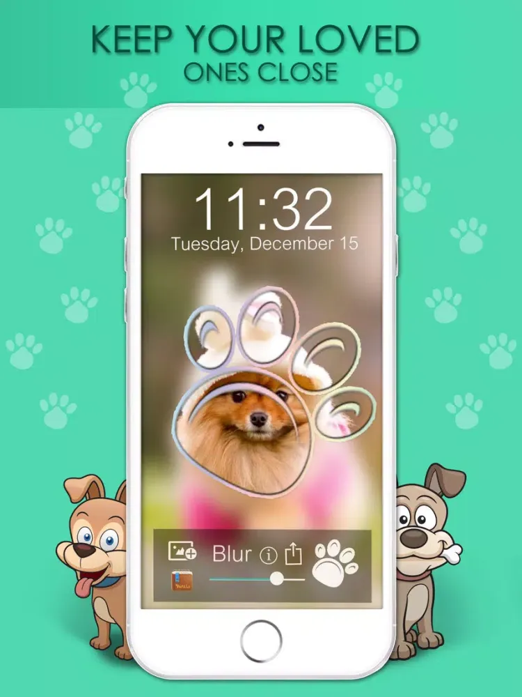 Screenshot di Cute Puppy Wallpapers & Blur Effects Maker iPad 