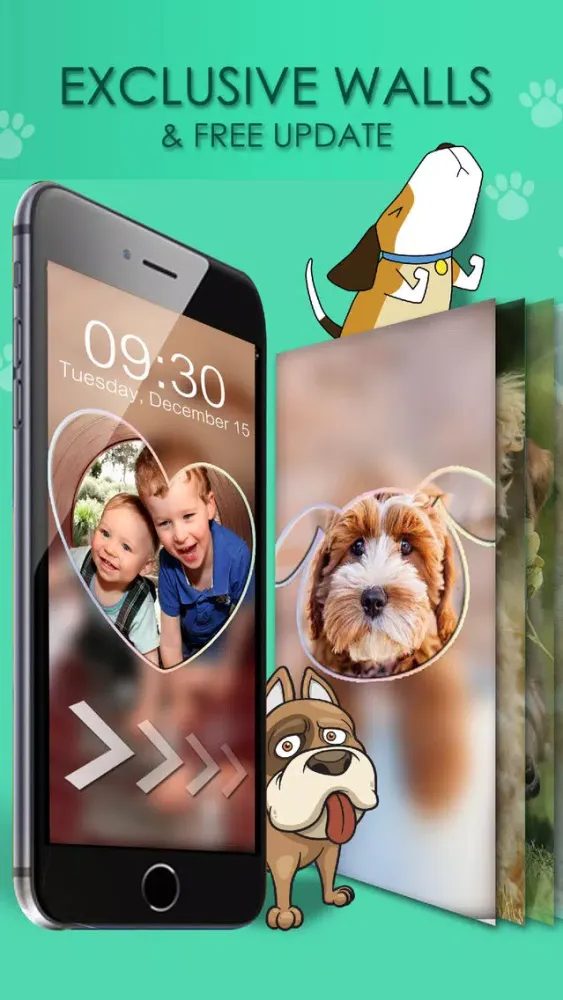 Screenshot di Cute Puppy Wallpapers & Blur Effects Maker